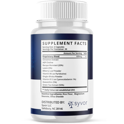 (3 Pack) Memoforce Capsules | Brain Health Support | All-Natural, Max Strength
