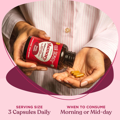 Four Sigmatic Memory Capsules – Reduce Brain Fog & Improve Memory