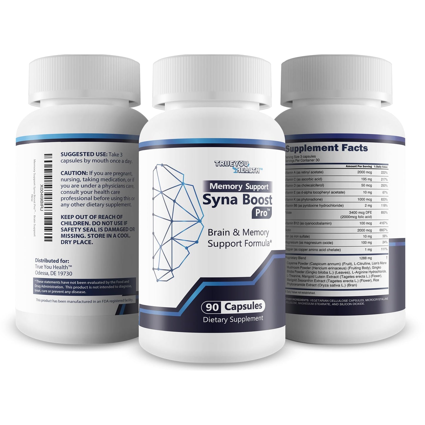 Memory Support Syna Boost Pro – Best Memory & Focus Supplement