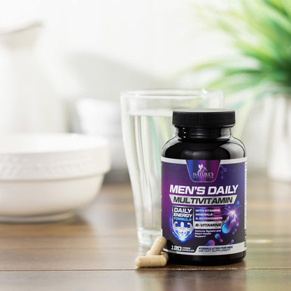 Multivitamin for Men – Immune Health Support | 120 Capsules | Non-GMO
