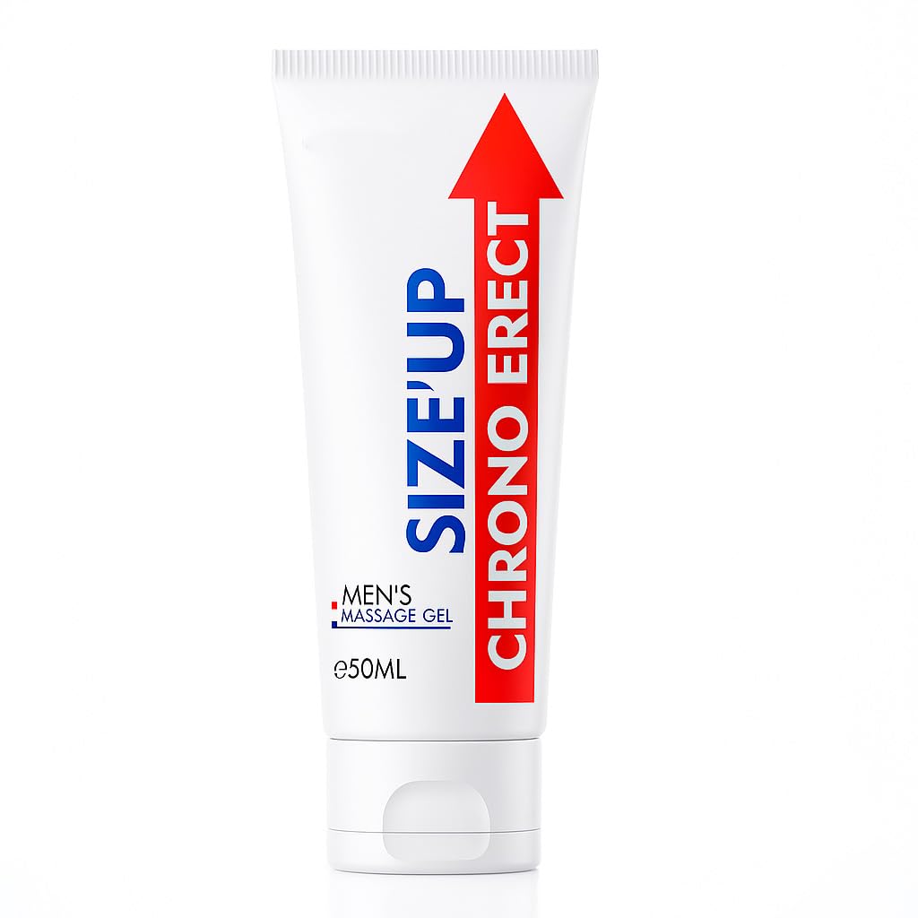 Men's Size Up Chrono Erect Enlargement Cream – Extra Power Gel-Oil