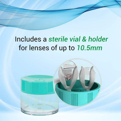 Menicon Progent Biweekly Contact Lens Cleaner – 7 Treatments Pack for RGP Lenses