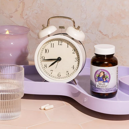 MENOLABS Well Rested Sleep Aid – 60 Capsules | Menopause Sleep Support