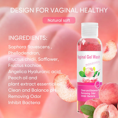 MENOMINO Feminine Wash, Yoni Bar & Yoni Oil for Women | pH Balanced, Peach
