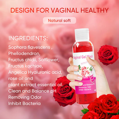 MENOMINO Feminine Wash & Yoni Bar + Yoni Oil PH Balance – Rose Scent, 3.53 oz Bar, 5.07 oz Wash, 1 oz Oil