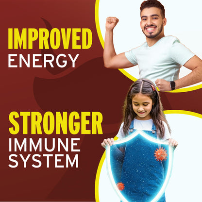Menper Vino Carne Hierro Iron Supplement | Liquid Iron & Vitamin Blend 16 oz