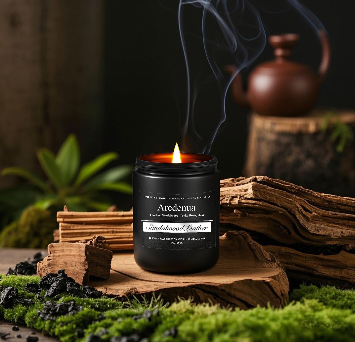 Mens Candle Set – 4 Pack Soy Candles for Men | Masculine Gift Set