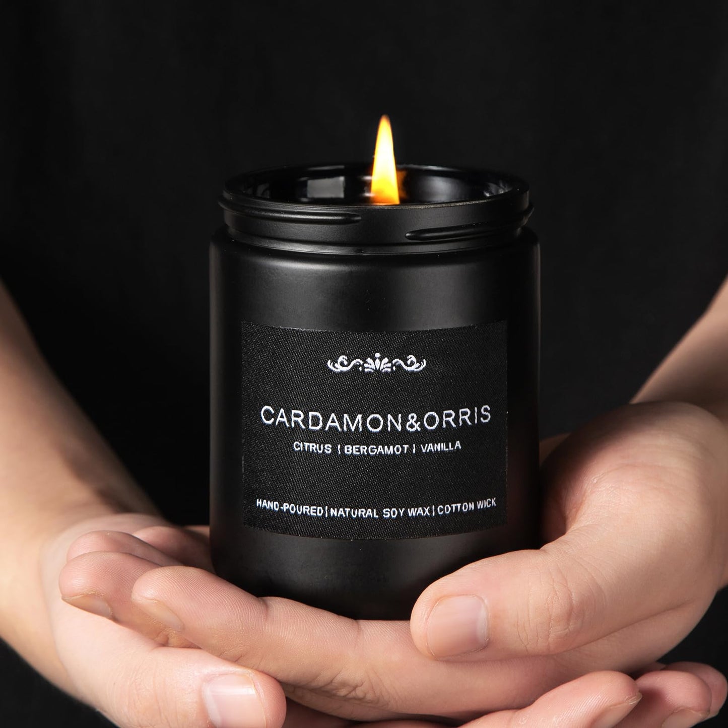 Scented Candles for Men — 6-Pack, 42oz, 300 Hours Burn Time