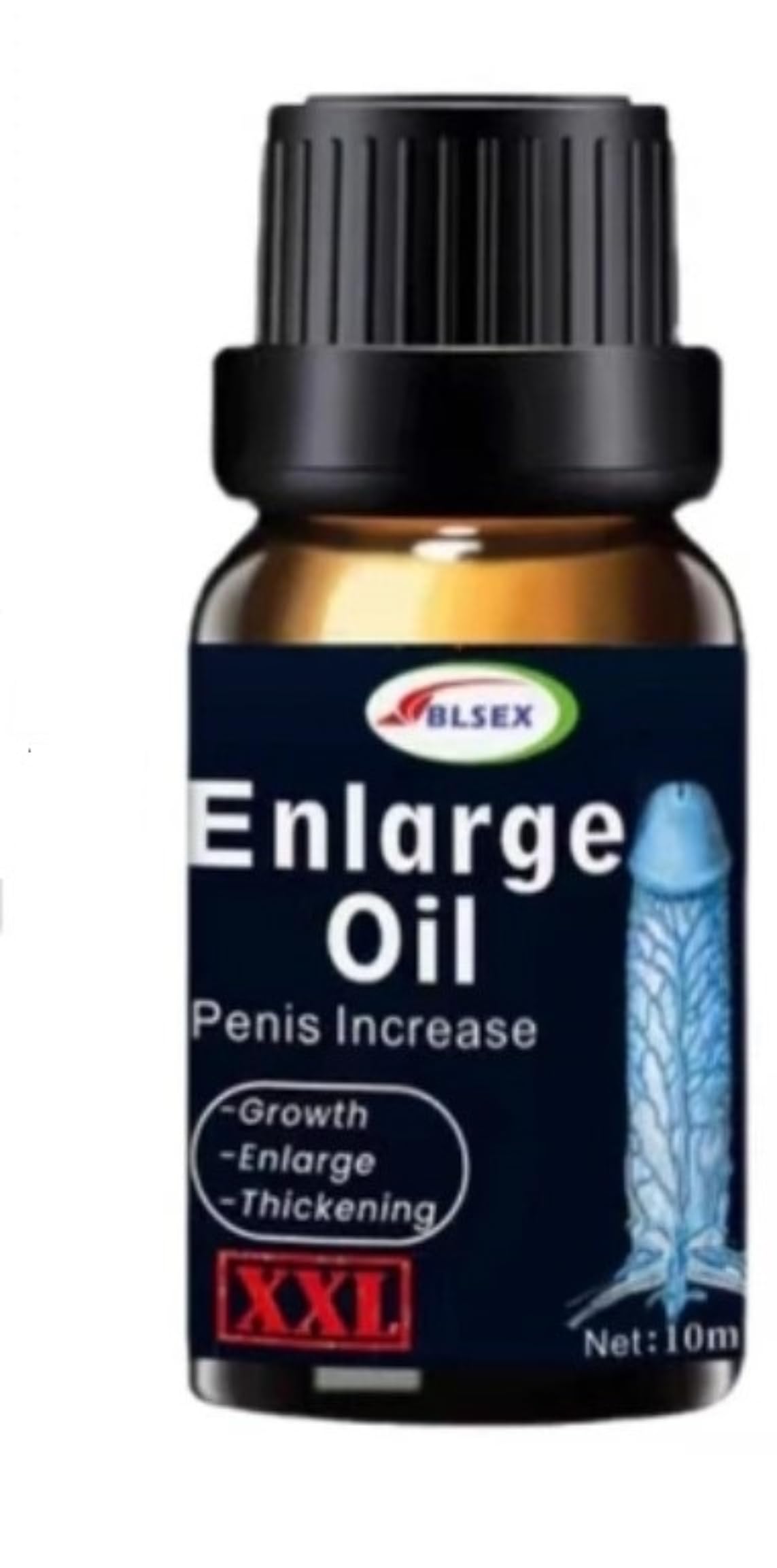 Men's Herbal Enlarge Massage Oil - Natural Wellness Formula, 10ml | Pack of 1