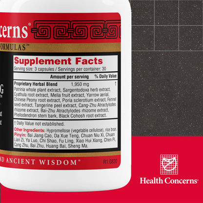 Health Concerns Unlocking Formula – Menstrual Comfort & Qi Flow Support (90 Capsules)
