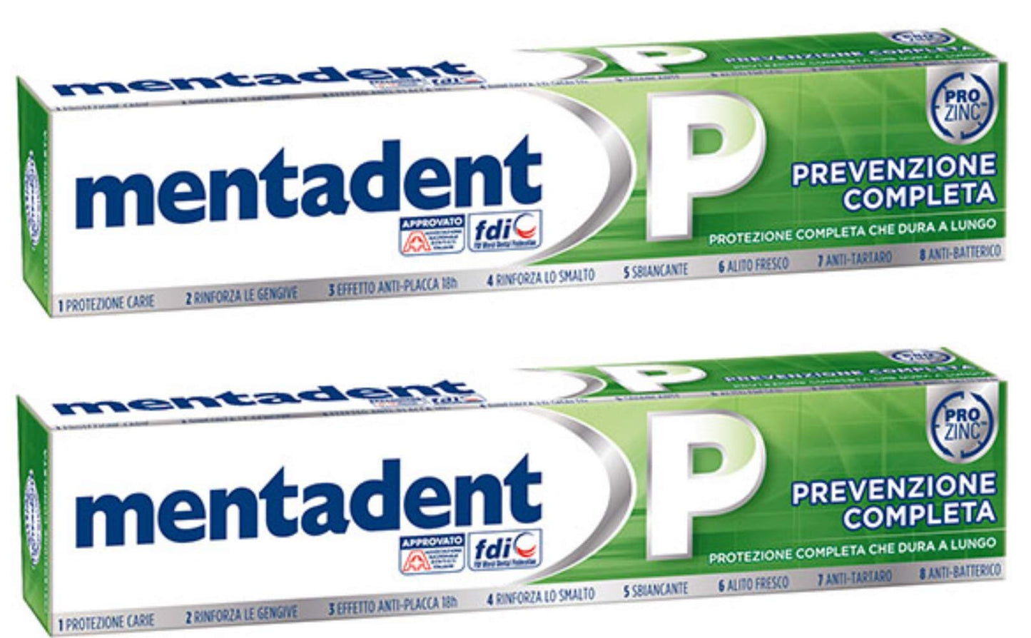 Mentadent P Toothpaste Prevention Complete – 100 ml (3.38 oz) Pack of 2