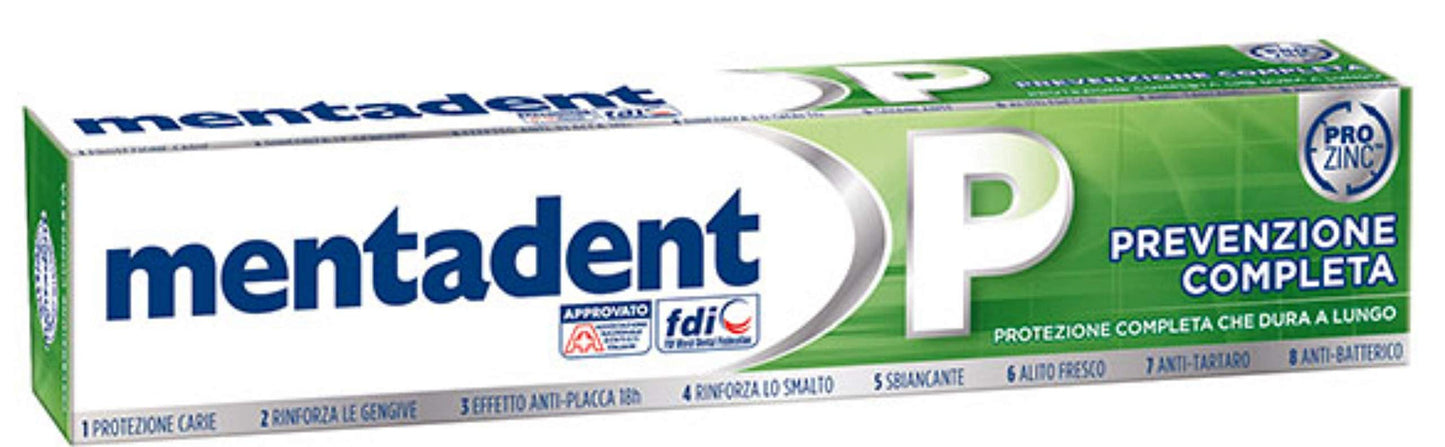 Mentadent P Toothpaste Prevention Complete – 100 ml (3.38 oz) Pack of 2