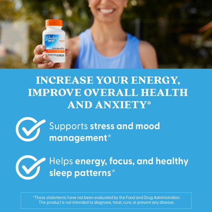 Doctor's Best Ashwagandha with Sensoril – 125mg, 60 Count