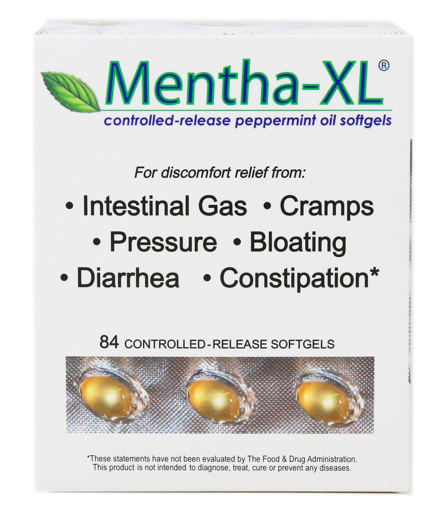THEMONG Mentha--XL 84cnt Softgels | Potent Peppermint Oil for IBS