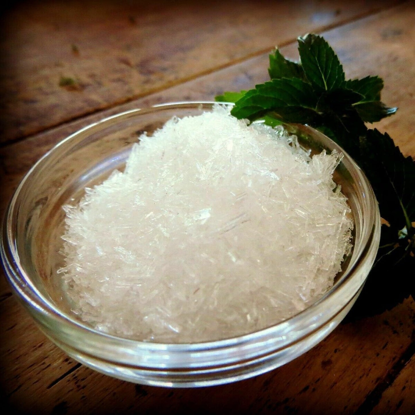 Mak Menthol Crystal 4 oz – Pure Organic Menthol Crystals (Mentha Arvensis) – Resealable Bag