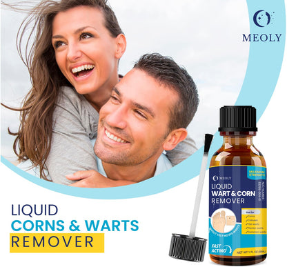 MEOLY Salicylic Wart Removal Freeze Away – Fast-Acting Maximum Strength Wart Remover (30 ml)