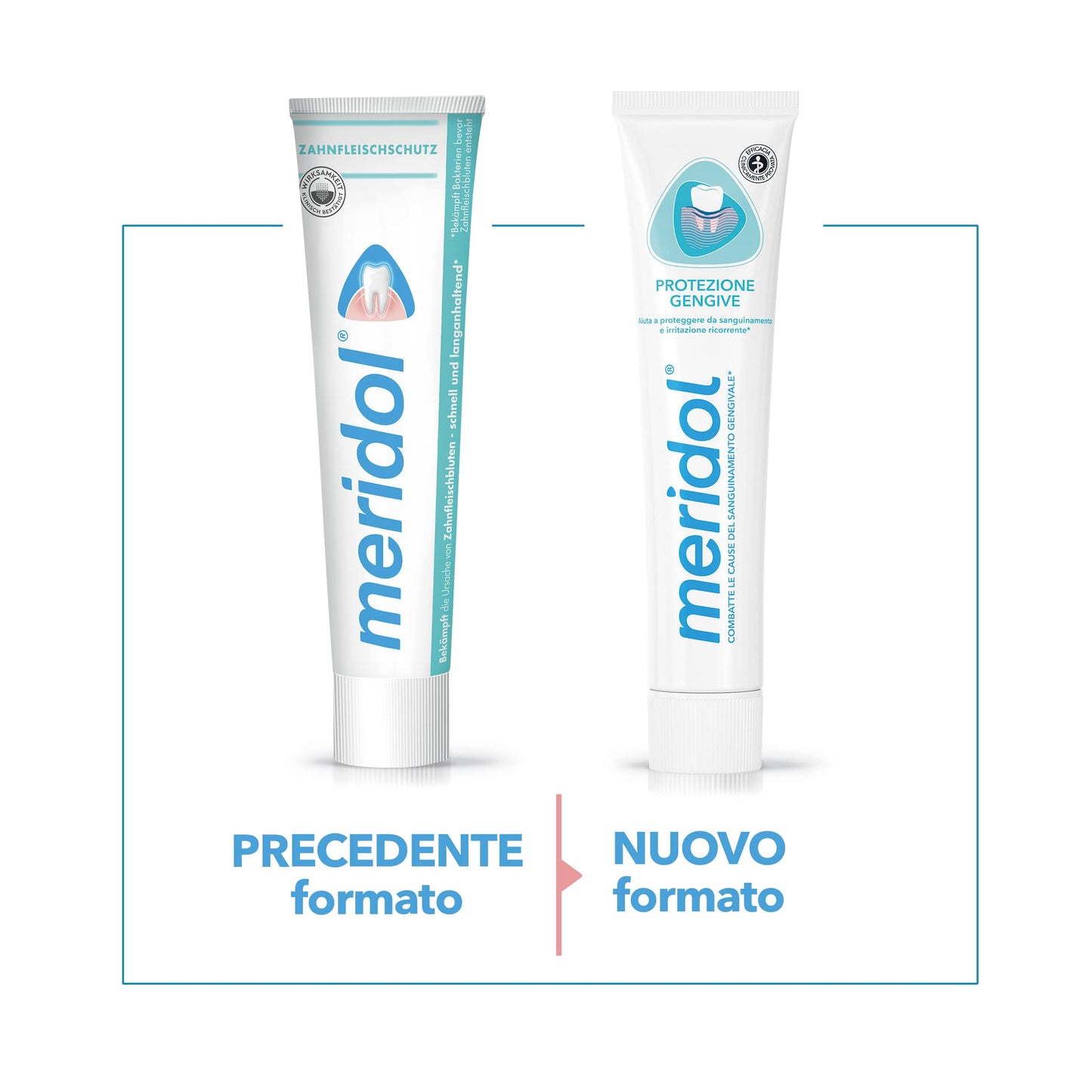 Meridol Gencives Irritees Dentifrice Pack Double – 2 x 75 ml