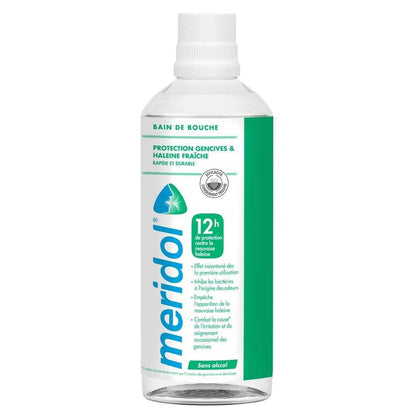 Meridol Halitosis Mouthwash 400ml – Alcohol-Free Bad Breath Solution