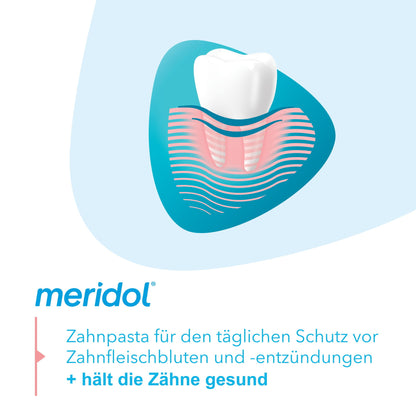 Meridol Toothpaste Double Pack (2x75ml) – 150 ml | Gum Care & Decay Protection