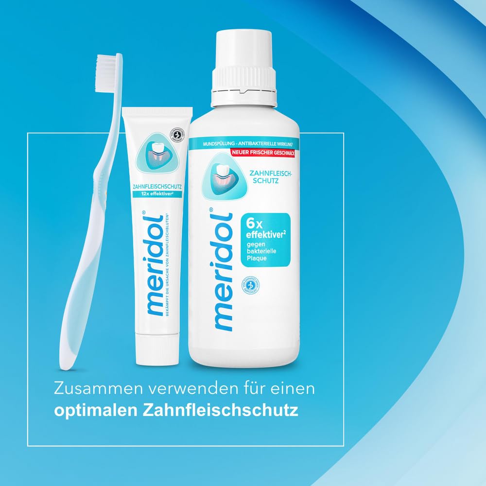 Meridol Toothpaste Double Pack (2x75ml) – 150 ml | Gum Care & Decay Protection