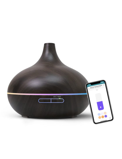 Meross Smart WiFi Essential Oil Diffuser – HomeKit & Alexa Ultrasonic Diffuser with RGB Light