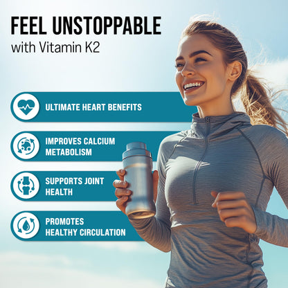 MERRY VITA Vitamin D3 K2 300 Softgels – 10,000 IU D3 + 200 mcg K2 MK7 – Plant-Based, Vegan, Gluten-Free