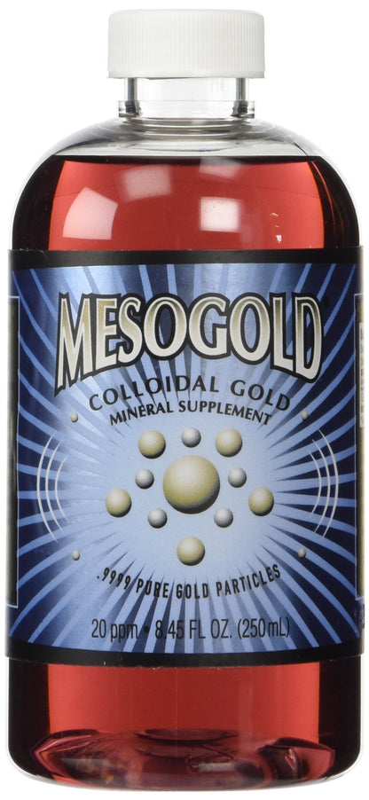 MesoGold® 20 ppm Colloidal Gold 250 mL | Purest Colloids Nano Gold
