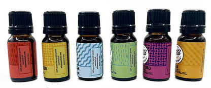 Wild Essentials 6 Pack Synergy Blend Aromatherapy Oils | 100% Pure, USA Made | mEssentials