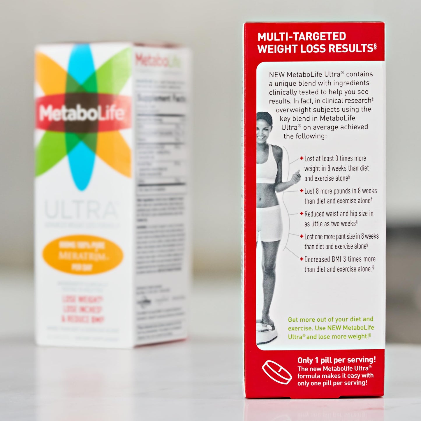 MetaboLife Ultra Dietary Supplement for Appetite Control – 800 mg, 45 Caplets (Women & Men)