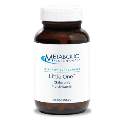 Metabolic Maintenance Little One – Children's Multivitamin with Iron (Ages 6-12) | Immune & Bone Health (90 Small-Sized Capsules)