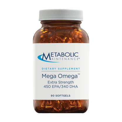 Metabolic Maintenance Mega Omega Extra Strength – 1000 mg EPA/DHA Fish Oil
