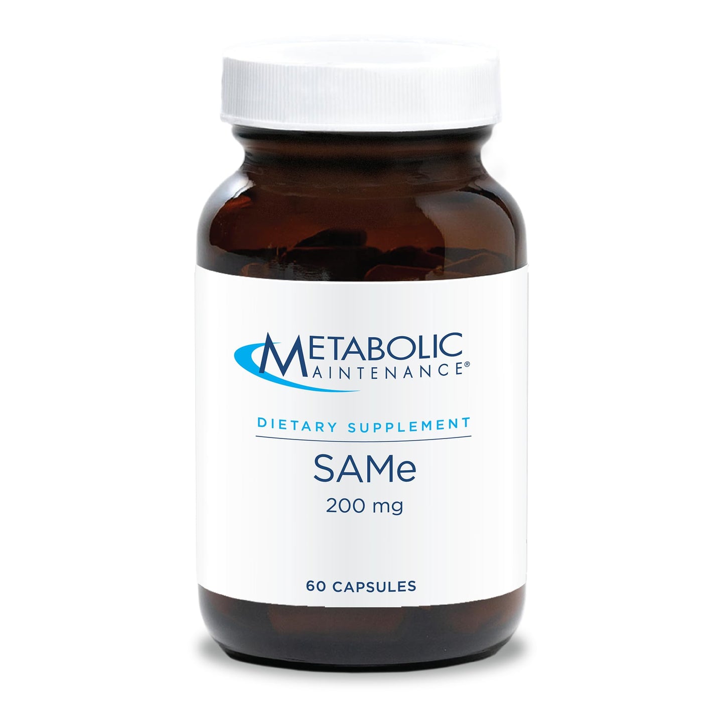 Metabolic Maintenance - SAMe 200 mg 60 Caps | Joint Support & Liver Health