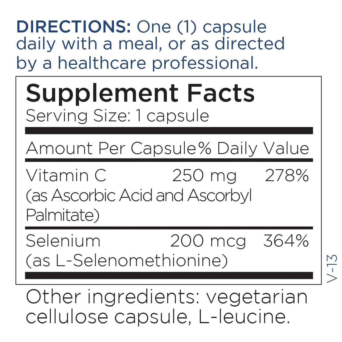 Metabolic Maintenance Selenium 200mcg Capsules – L-Selenomethionine for Thyroid Health & Immune Support (90 Caps)