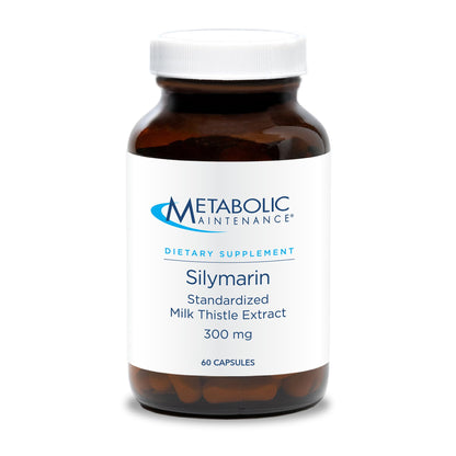Metabolic Maintenance Silymarin 300 mg - Milk Thistle Liver Support (60 Capsules)