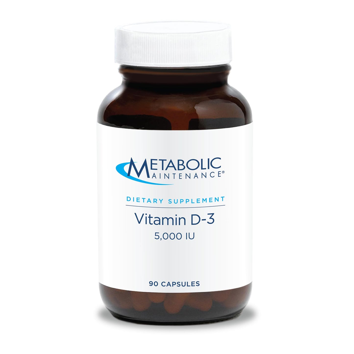 Metabolic Maintenance Vitamin D3 5000 IU – Pure D3 + Vitamin C (90 Softgels)