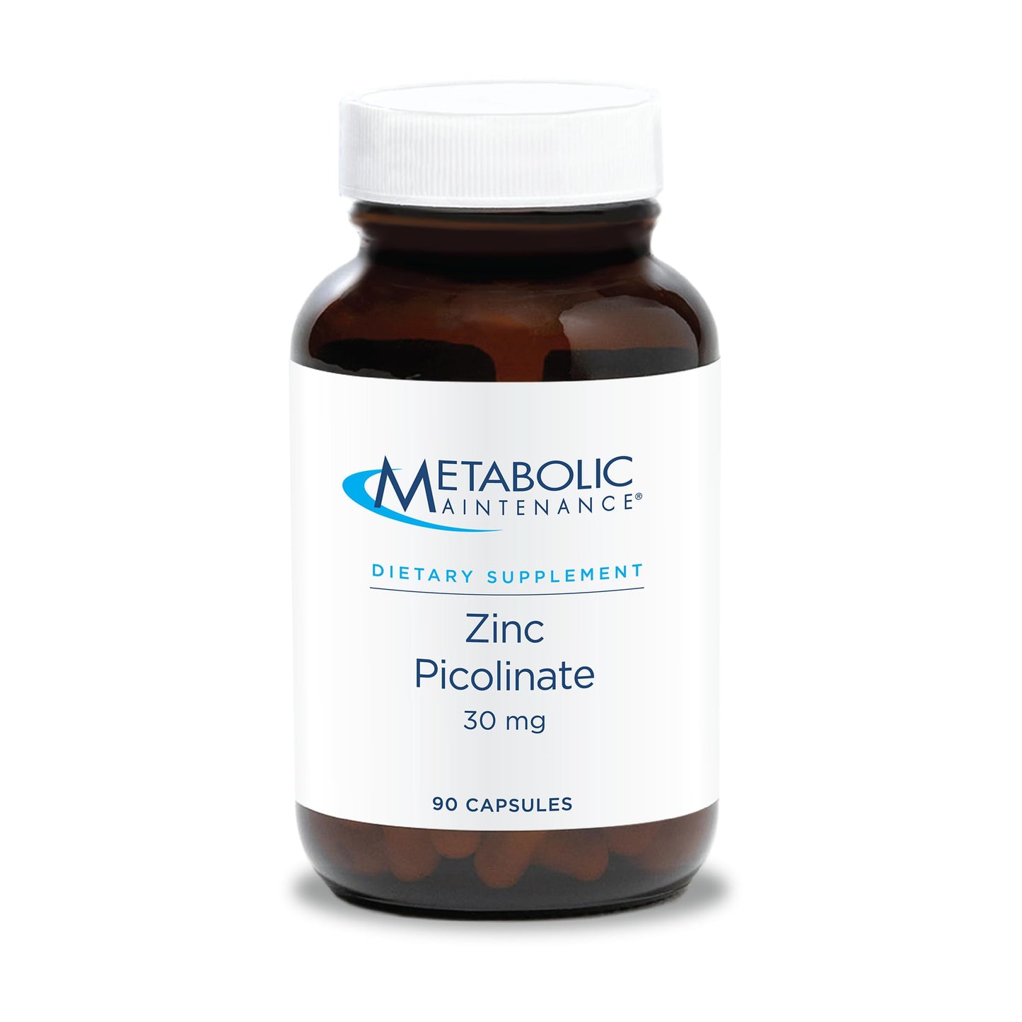 Metabolic Maintenance Zinc Picolinate 30 mg – Immune Support (90 Capsules)