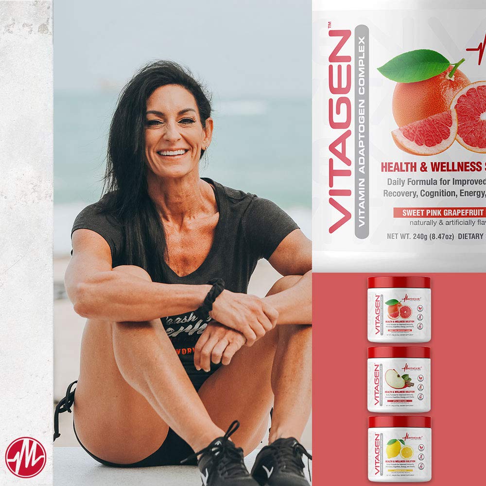 Metabolic Nutrition Vitagen Vitamin Adaptogen Complex – 240 g | Immune Support & Energy