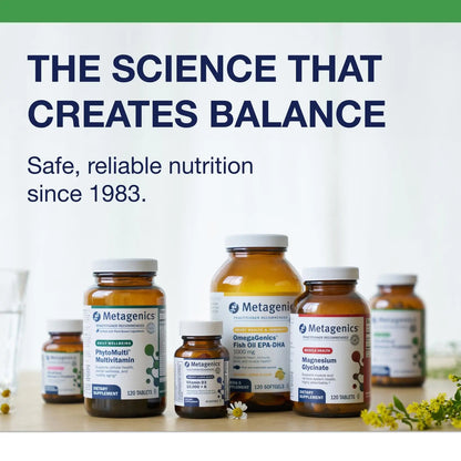 Metagenics Candibactin-AR: Oregano & Thyme Oils with Sage & Lemon Balm | Enteric-Coated Softgels BritishVita | Premium UK Vitamins & Wellness Supplements