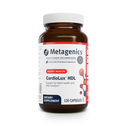 Metagenics CardioLux HDL – Advanced Heart Health & Cholesterol Support (120 Capsules)