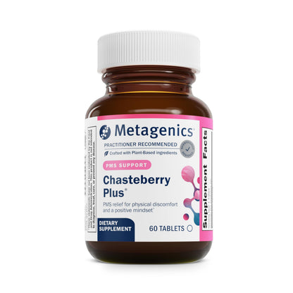 Metagenics Chasteberry Plus – Hormone & Reproductive Health Support with Chasteberry, Black Cohosh & Ashwagandha | 60 Tablets mythriftymom