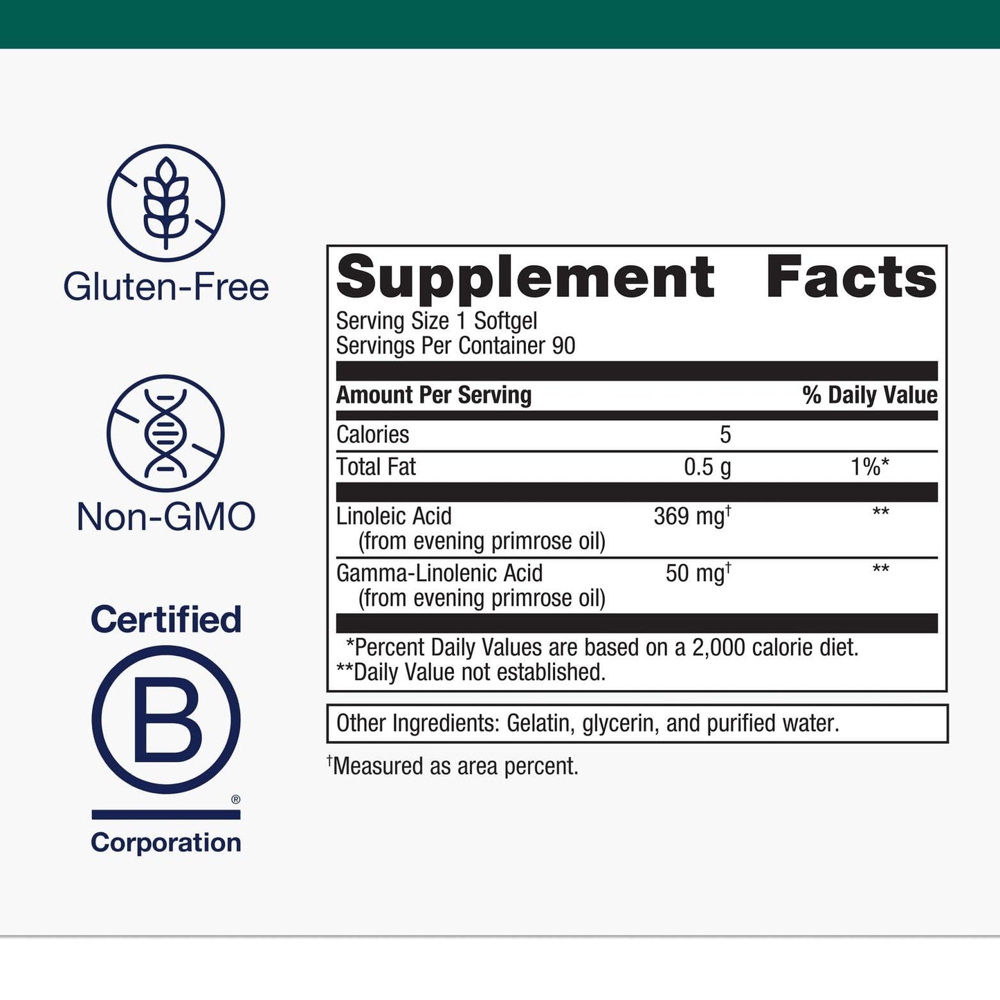 Metagenics OmegaGenics Evening Primrose Oil – 419 mg Omega-6, 50 mg GLA