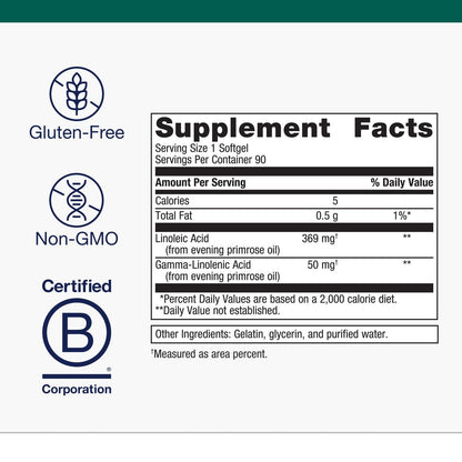 Metagenics OmegaGenics Evening Primrose Oil – 419 mg Omega-6, 50 mg GLA