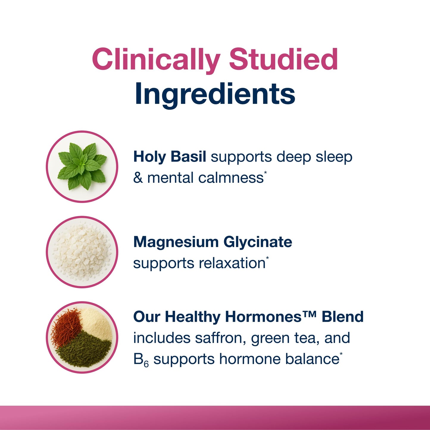Metagenics HerWellness Recharge Overnight – Sleep Support (60 Tablets)