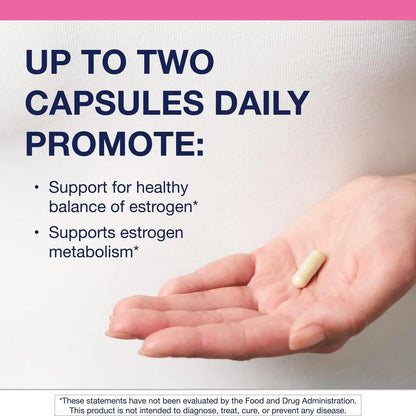 Metagenics Meta Indole-3-Carbinol Supplement - Estrogen Balance, Antioxidant & Liver Support | Non-GMO, Gluten-Free, Vegan | GMP-Certified Facility - 180 Capsules BritishVita | Premium UK Vitamins & Wellness Supplements