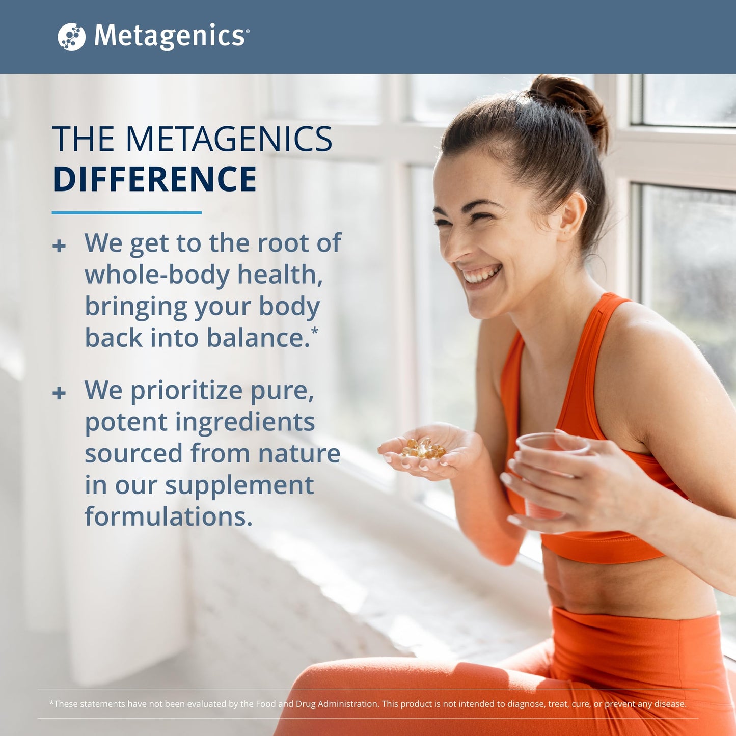 Metagenics MetaFiber 6 g Dietary Fiber – GI Regularity & Constipation Relief | 10.72 oz
