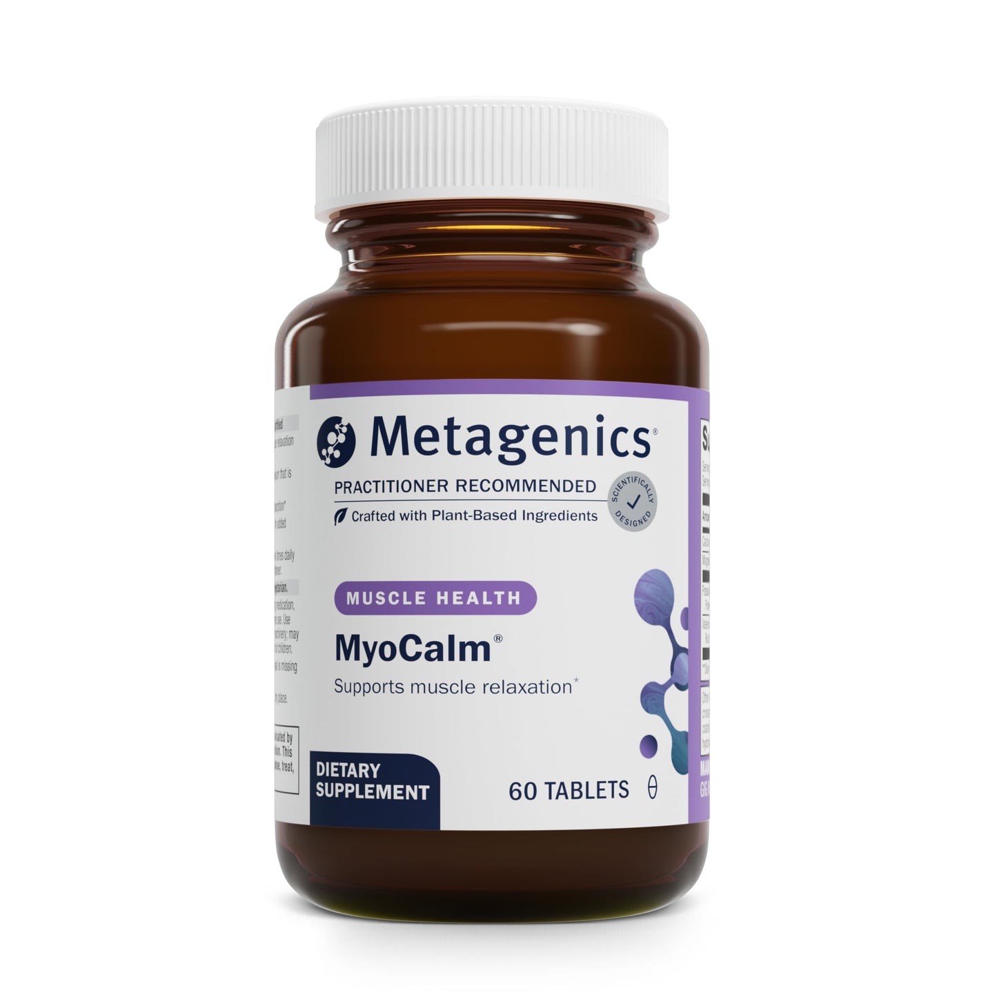 Metagenics MyoCalm Calcium & Magnesium Supplement for Muscle Relaxation (60 Tablets)