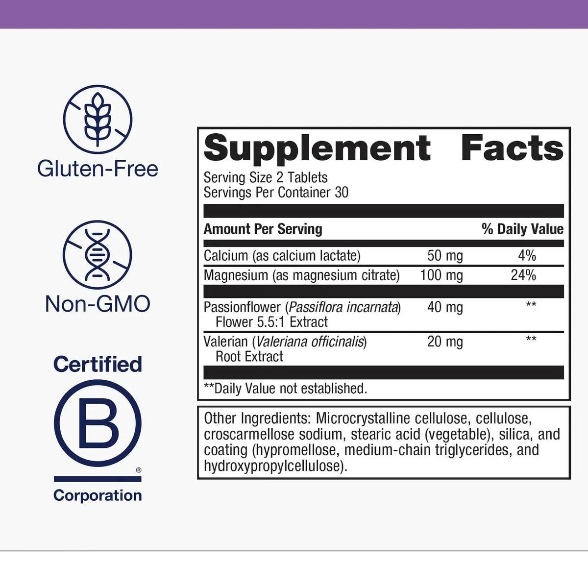 Metagenics MyoCalm: Calcium & Magnesium for Muscle Support with Passionflower & Valerian (Pack of 2, 60 Tablets Each) BritishVita | Premium UK Vitamins & Wellness Supplements
