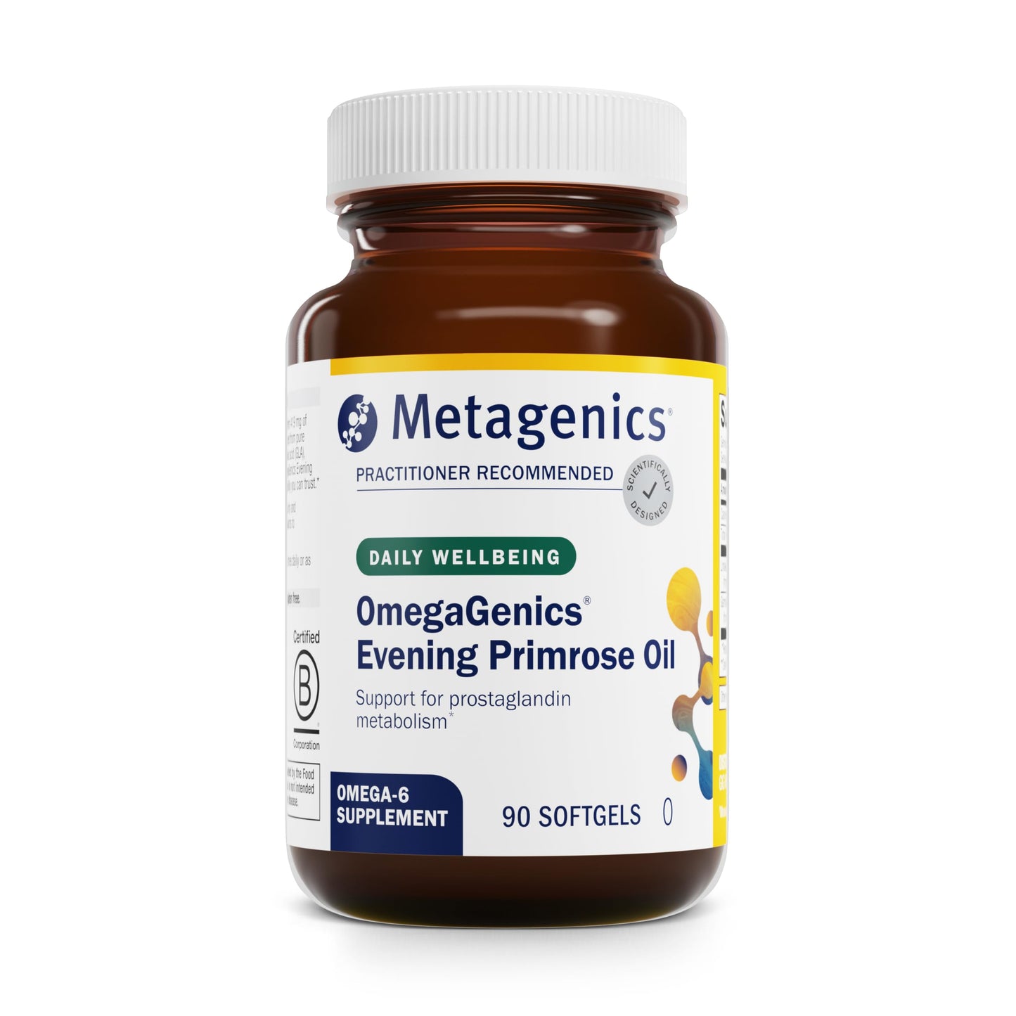 Metagenics OmegaGenics Evening Primrose Oil – 419 mg Omega-6, 50 mg GLA