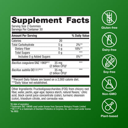 Metagenics UltraFlora 3 in 1 Daily Probiotic Gummies | Shelf-Stable