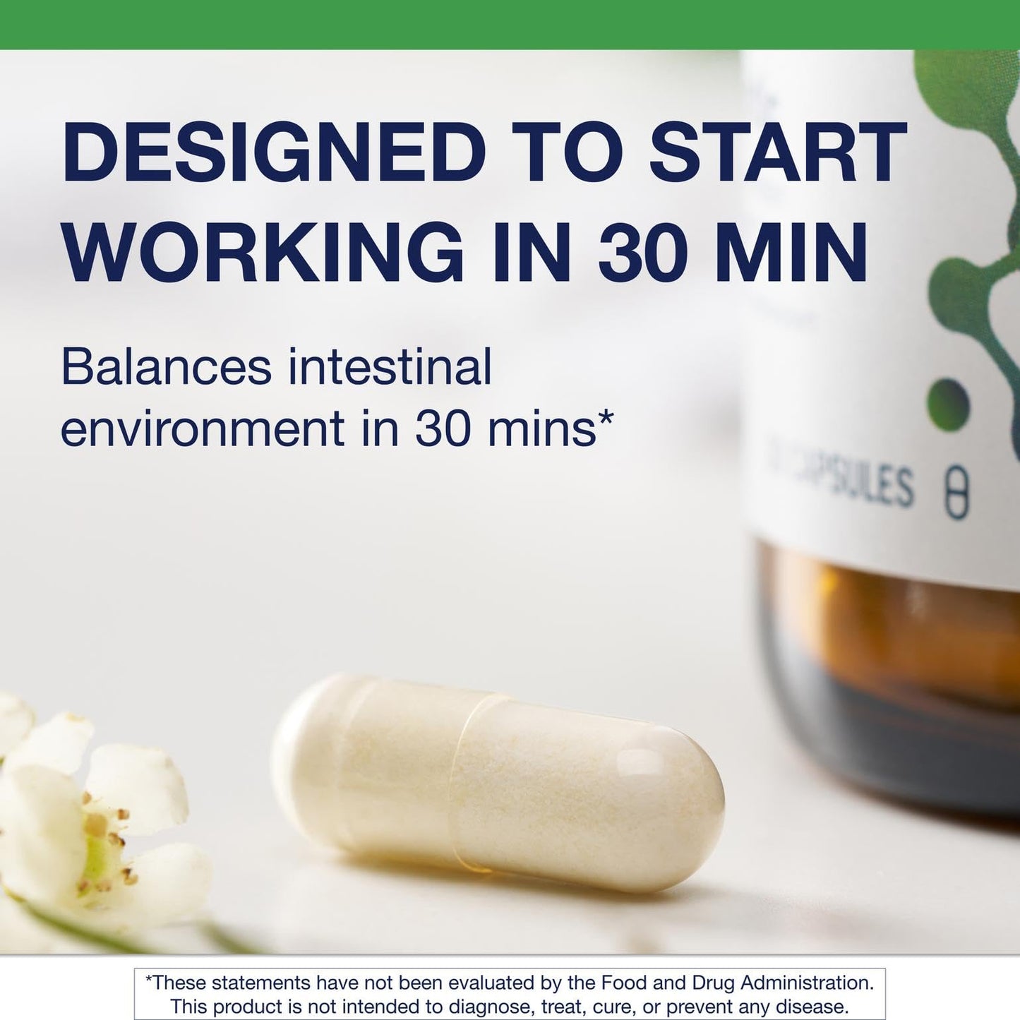 Metagenics UltraFlora IB Probiotic - 60 Bil CFU, 30 Capsules | Digestive Health & Bloat Relief